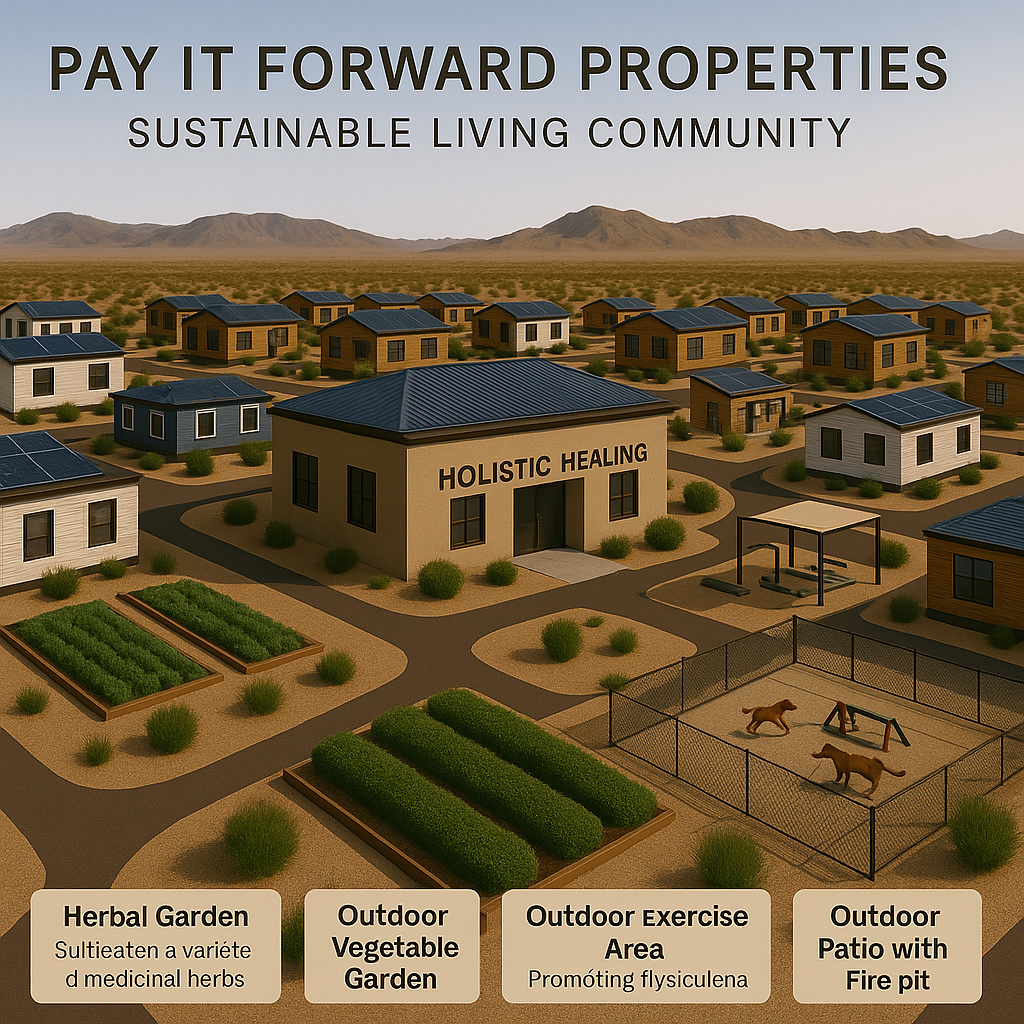 Proposed sustainable tiny-home community concept