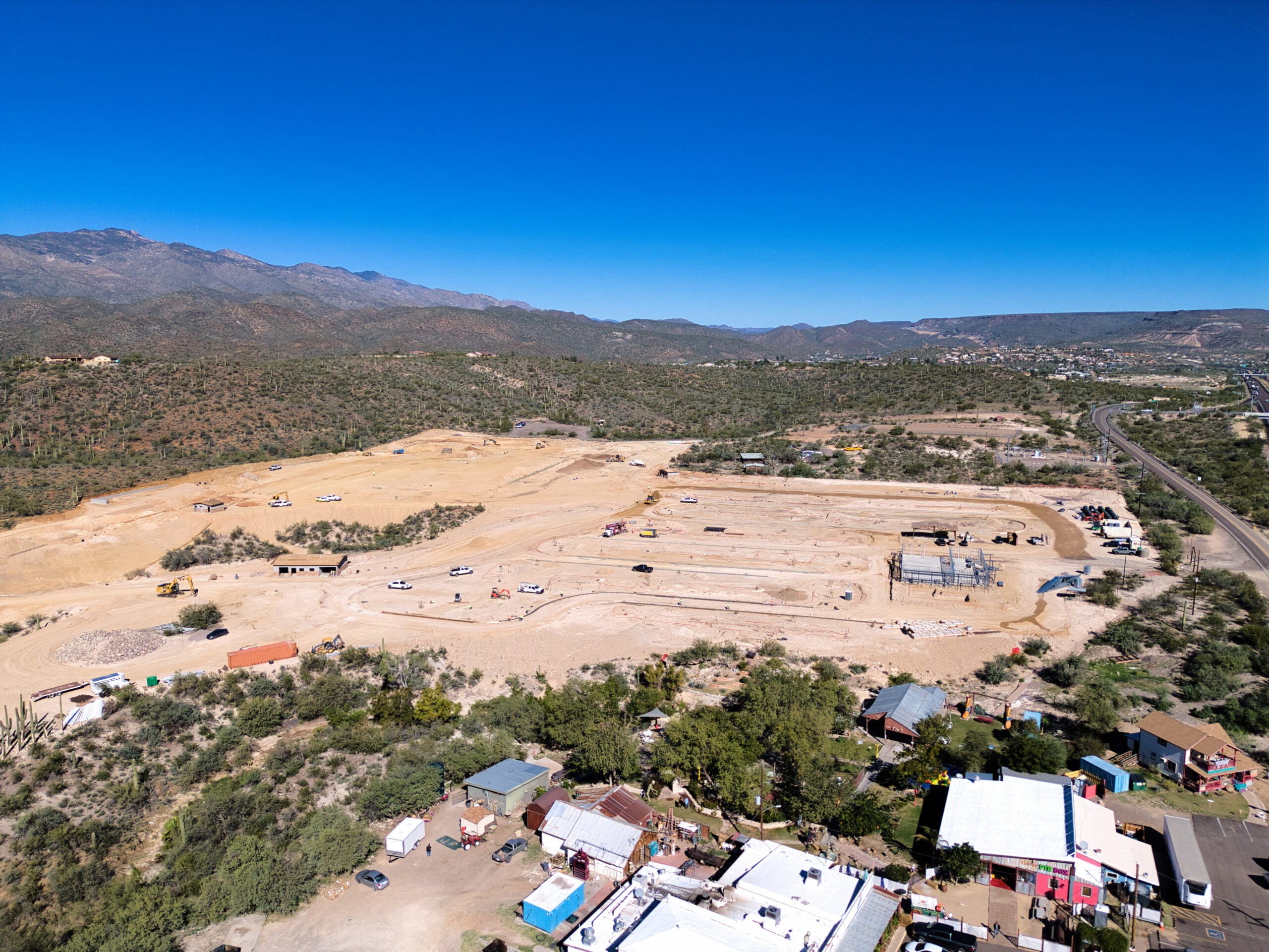 Rock Springs RV Resort construction
